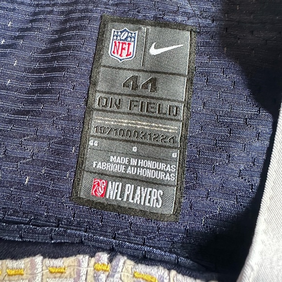 Nike On Field NFL San Diego Chargers Jersey - Picture 7 of 7